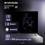 تلویزیون 55 اینچ ال ای دی هوشمند ایکس ویژن مدل 55XYU785 - تصویر 2